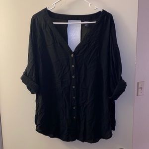 Rayon Button Up Shirt